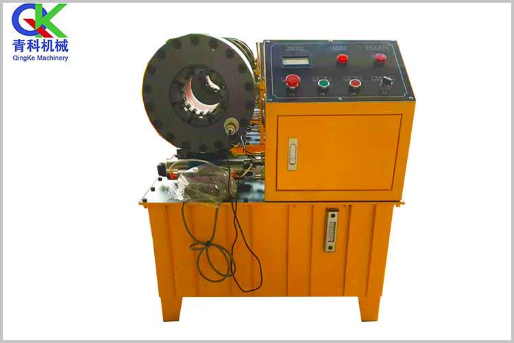 建筑腳手架縮管機(jī)沖床自帶自帶高速運轉(zhuǎn)風(fēng)冷系統(tǒng)更好的解決油管電機(jī)發(fā)燙問題