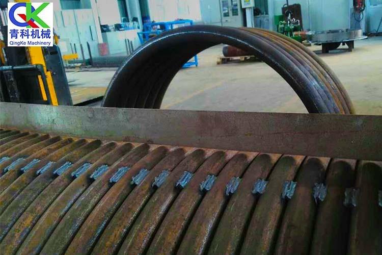三輥軸盤(pán)管機(jī)加工實(shí)拍